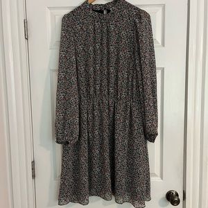 NWT chiffon Biden dress fall floral size 16